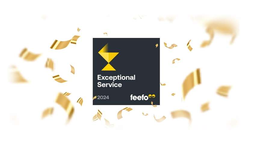 Feefo exception service award