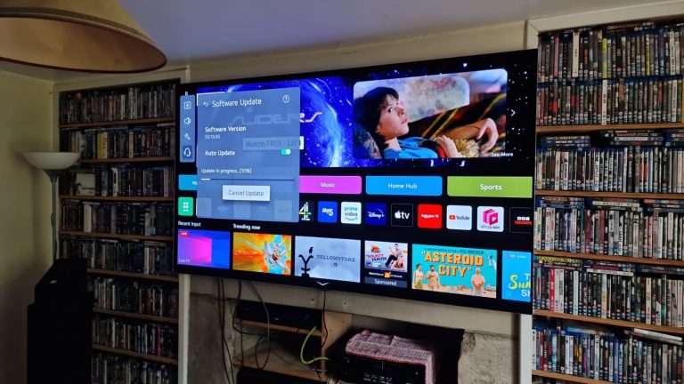 Smart television installation