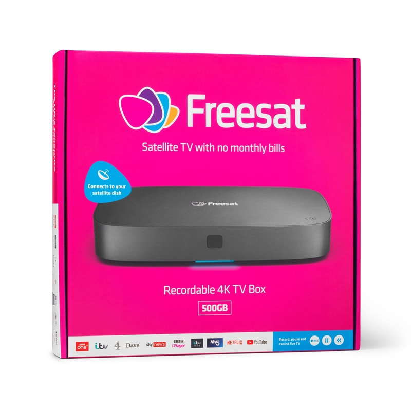 Freesat satellite receiver